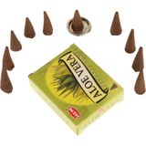 Hem Aloe Vera Cones Tütsü - Kahverengi - 1 Adet