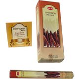 Hem Cinnamon Tarçın Kokulu 6 Lı Tütsü (120 Adet Çubuk ) ve Esterya Plus Argan Sabunu