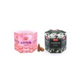 Hem Geri Akışlı Şelale Tütsü Konileri Lotus Çiçeği ve Yasemin Aromalı 40 Adet Karışık Backflow Incense