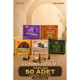 hem incence Orijinal 50 Adet Konik Tütsü Seti 5 Farklı Koku Amber Palo Santo Sandal Musk Anti Stress