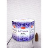 Hem Lavender Geri Akışlı Konik Tütsü 40 Adet