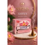 Hem Marka Lotus Çiçeği 10 Adet Konik Tütsü