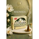 Hem Marka Magnolia Manolya Çiçeği 10 Adet Konik Tütsü