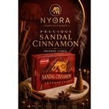 Hem Marka Sanda Cinnamon Sandal Ağacı Tarçın 10 Adet Konik Tütsü