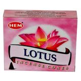 HEM Nilüfer Kokulu 10 Konik Tütsü - Lotus
