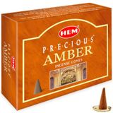 Hem Precious Amber 10 Konik Tütsü