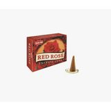 Hem Red Rose Kırmızı Gül 10 Adet Konik Tütsü