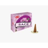 Hem Sage Ada Çayı 10 Adet Konik Tütsü