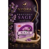 Hem Sage Adaçayı 10 Adet Konik Tütsü