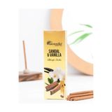 Hem SANDAL VANİLYA KOKULU ORGANİK KÖMÜRSÜZ DOOP TÜTSÜ 10 ADET /PSC