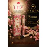 Hem Tütsü Lily Zambak Çiçeği Kokulu 20 Adet Çubuk Tütsü