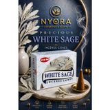 Hem White Sage Adaçayı 10 Adet Konik Tütsü