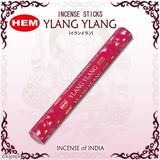 Hem Ylang Ylang Incense Sticks -Cananga Odorata Ağaç Çiçeği Tütsü 20 Adet