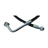 HEMA Hidrolik Direksiyon Hortumu Basınç Bir Ucu Halka Rekor Bir Ucu Eğri Halka REKOR-7250021 - Massey Ferguson 135 - 240 - 255 - 121CM - 1 Adet