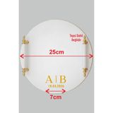 hemdemhediyelik Kişiye Özel Harfli Altın Varak Folyo Sticker - Tepsi ve Sunumluk İçin Yapıştırma Harf