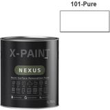 Hemel Arge Toptan X-Paint Nexus Soft Mat Su Bazlı Dönüşüm Boyası 0.75 Lt 101-PURE - PURE-101