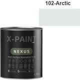 Hemel Arge Toptan X-Paint Nexus Soft Mat Su Bazlı Dönüşüm Boyası 0.75 Lt 102-ARCTIC - ARCTIC-102