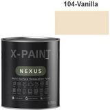Hemel Arge Toptan X-Paint Nexus Soft Mat Su Bazlı Dönüşüm Boyası 0.75 Lt 104-VANILLA - VANILLA-104