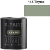 Hemel Arge Toptan X-Paint Nexus Soft Mat Su Bazlı Dönüşüm Boyası 0.75 Lt 113-THYME - THYME-113