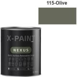 Hemel Arge Toptan X-Paint Nexus Soft Mat Su Bazlı Dönüşüm Boyası 0.75 Lt 115-OLIVE - OLIVE-115