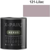 Hemel Arge Toptan X-Paint Nexus Soft Mat Su Bazlı Dönüşüm Boyası 0.75 Lt 121-LILAC - LILAC-121