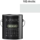 Hemel Arge Toptan X-Paint Nexus Soft Mat Su Bazlı Dönüşüm Boyası 2.5 Lt 102-ARCTIC - ARCTIC-102