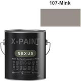 Hemel Arge Toptan X-Paint Nexus Soft Mat Su Bazlı Dönüşüm Boyası 2.5 Lt 107-MINK - MINK-107
