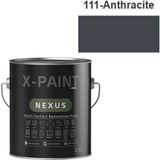 Hemel Arge Toptan X-Paint Nexus Soft Mat Su Bazlı Dönüşüm Boyası 2.5 Lt 111-ANTHRACITE - ANTHRACITE-111