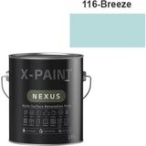 Hemel Arge Toptan X-Paint Nexus Soft Mat Su Bazlı Dönüşüm Boyası 2.5 Lt 116-BREEZE - BREEZE-116