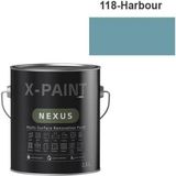 Hemel Arge Toptan X-Paint Nexus Soft Mat Su Bazlı Dönüşüm Boyası 2.5 Lt 118-HARBOUR - HARBOUR-118