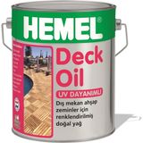 Hemel Deck Oil 2,5 lt Dış Mekan Ahşap Zeminler İçin Renklendirilmiş Doğal Yağ - Antique Pine