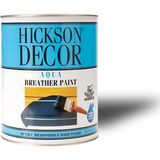 HEMEL Hickson Decor Aqua Breather Paint Nefes Alan Polar White Beyaz Yarı Mat 1 Lt - 1 Adet