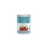 Hemel Hickson Decor Su Bazlı - Aqua Renk Cila Birleşik Dış Mekan Boyası 1 Lt - Chesnut Red