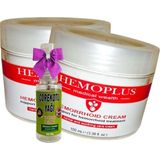 HemenGo BZS7896 Hemoplus Bakım Kremi 100 ml x 2 Adet + Çörek Otu Yağı 30 ml HMNG8632 - Belirtilmemiş