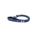 HemenGo Konfor Klasik Deri Köpek Gezdirme Tasması Royalblue 2X140 cm - Belirtilmemiş