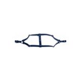 HemenGo Konfor Ronin Deri Köpek Göğüs Tasması Royalblue 2X45 55 cm - Belirtilmemiş