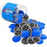 HemenGo SN-38104 Lastik Tamir Yaması 58MM Doğal Kauçuk Soğuk Yama Seti (80’li Paket) - Renkli