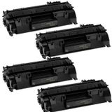 hementoner Canon Crg 719 Toner 4'lü Ekonomik Paket Muadil Toner