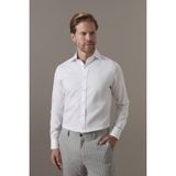 Hemington Kuş Gözü Dokulu Non-Iron Gizli Düğme Beyaz Gömlek - White - 42