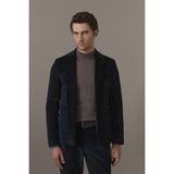 Hemington Lacivert Kadife Blazer Ceket - 46 - Navy