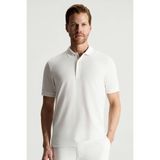 Hemington Lyocell Pamuk Kumaş Beyaz Polo Yaka T-Shirt - Off White