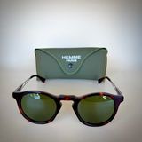 Hemme Paris Hemme Paris HE9025S C4 Unisex Güneş Gözlüğü - Kahverengi - Leopar