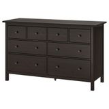 HEMNES 8 çekmeceli şifonyer, venge venge
