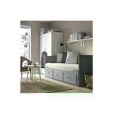 Hemnes Dıvan Gri 80X200 Cm Dıvan Ve Saklama Alanı