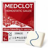 Hemostatik Kanama Durdurucu Tampon, Medclot Hemostatik Kanama Durdurucu Tampon, kanamaları hızla kontrol altına almak için tasarlanmıştır. (2x60cm) (5ft)