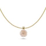 Hems Jewellery Jasmine Pırlanta Taşlı Pembe Sedef 14 Ayar Altın Kadın Kolye - Standart