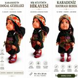 Hemşin Konuşan Bebek Oyuncak - Siyah