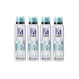 Henkel Fa Men Fresh Pulse Deodorant Sprey, 150 ml, 4 Adet