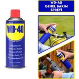 Henkel WD-40 Çok Amaçlı Pas Sökücü Yağlayıcı 200 ml Berrak ve Hafif Bulanık Görünüm - 1 ADET