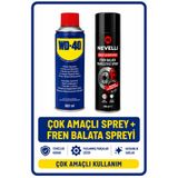 Henkel WD-40 Çok Amaçlı Temizleyici ve Yağlayıcı Sprey - 400 ml / Fren Balata Spreyi - 500 ml